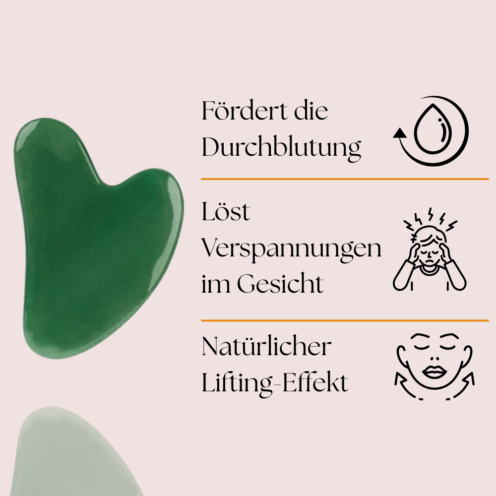GlowRitual Set 1 – 3in1 Gua Sha Selfcare Set + Gratis Gesichtsserum