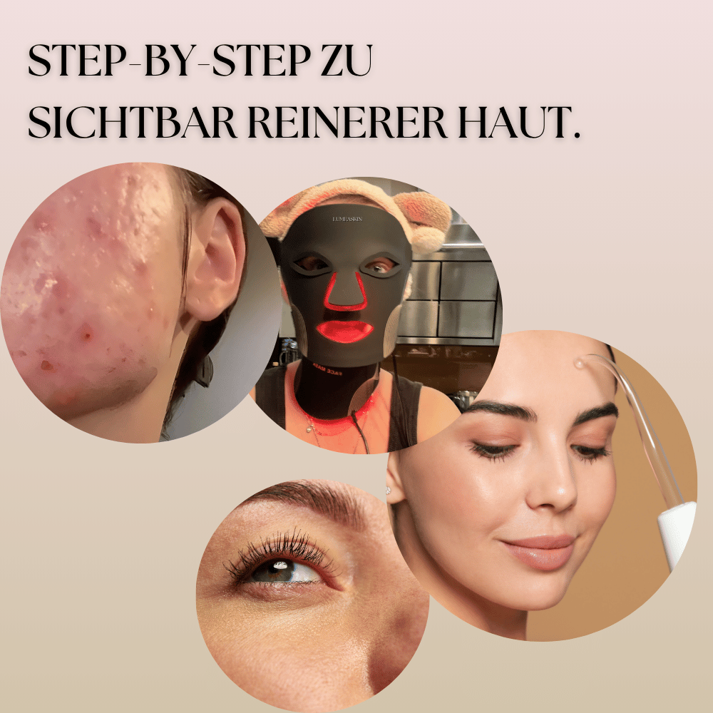 Set 1 - 7in1 Hochfrequenzstab & 7in1 LED Maske + Gratis Gesichtsserum