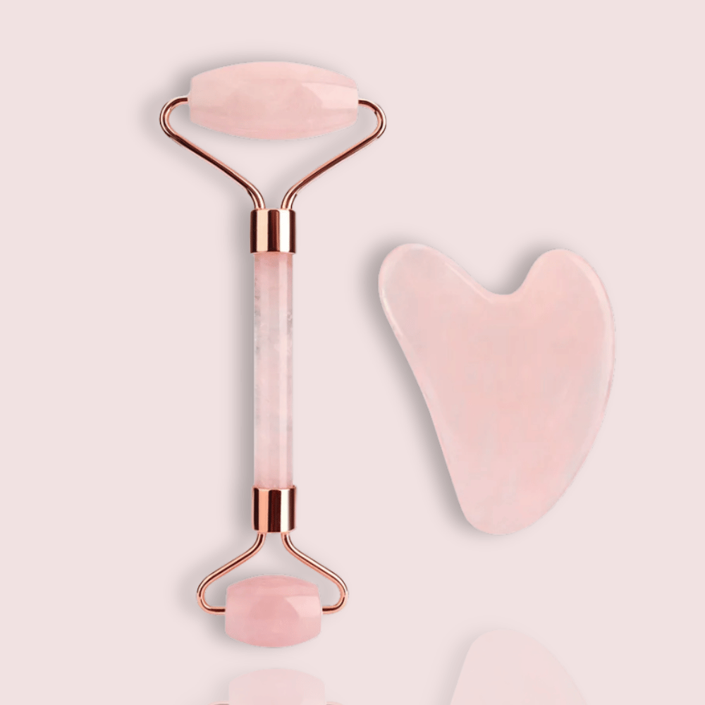 GlowRitual Set 1 – 3in1 Gua Sha Selfcare Set + Gratis Gesichtsserum