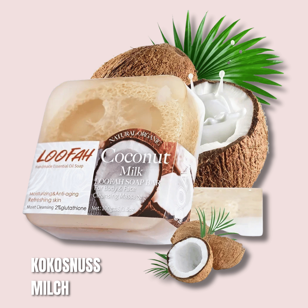 LUMEA GlowBar – Naturseife mit Kojisäure, Luffa & ätherischen Ölen
