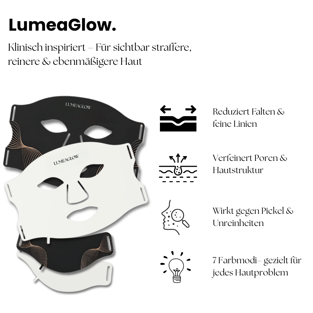 LumeaGlow- 7 Farben LED Maske
