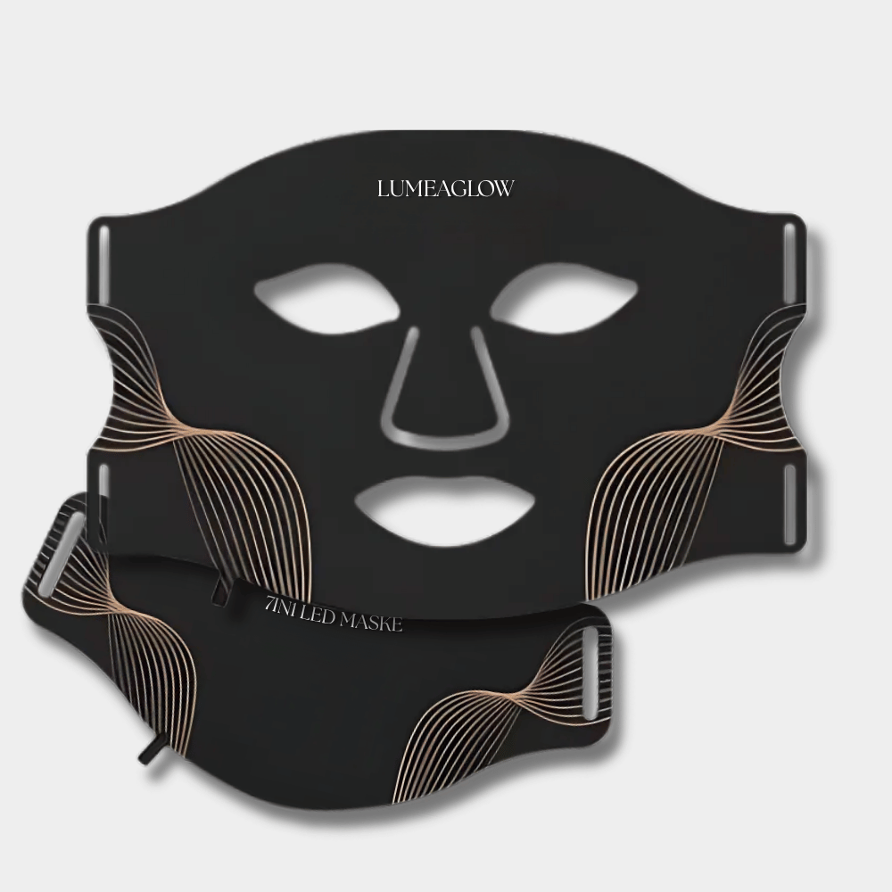 Set 1 - 7in1 Hochfrequenzstab & 7in1 LED Maske + Gratis Gesichtsserum