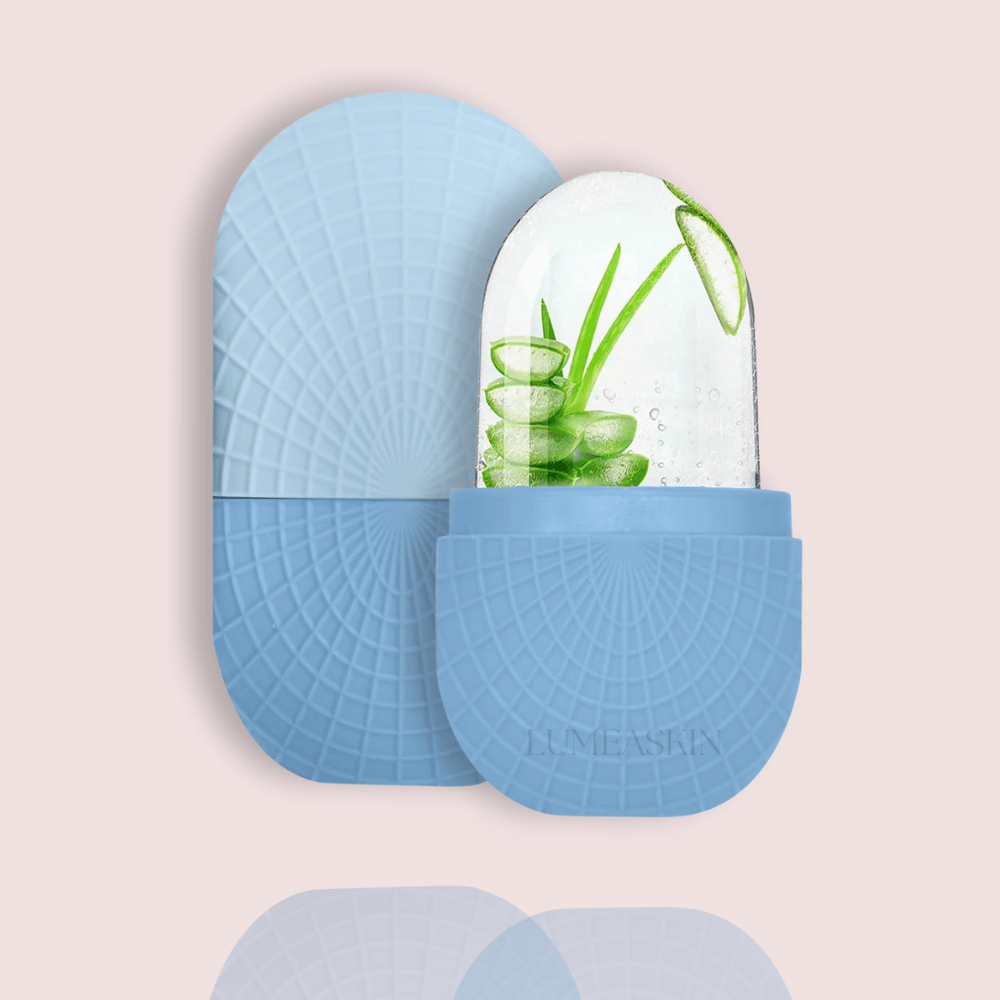 LumeaCube Ice Gesichtsroller – Cooling Stick mit Aloe Vera, feuchtigkeitsspendend & kühlend, erfrischend gegen Schwellungen